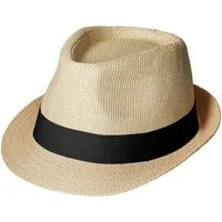 elasto Schirmmütze Sommerhut SALVADOR Sonnenhut Damen & Herren aus Papier/Stroh