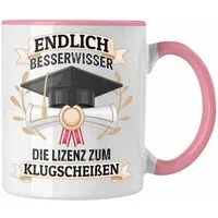 Trendation Tasse Trendation - Bachelor Abschluss Geschenk Tasse Prüfung Bestanden Uni G
