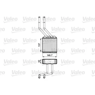 Valeo W?rmetauscher Ford Transit