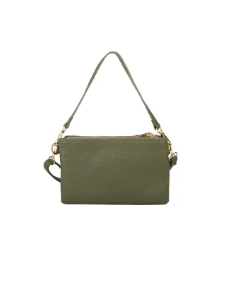Giulia Monti Schultertasche Militärgrün