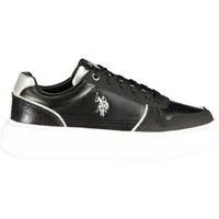 U.S. GRAND POLO Sneaker Damen Sneakers Schwarz: Stilvolle Sportschuhe mit