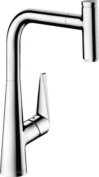 Hansgrohe Spültischmischer Talis Select S 300 chrom mit Ausziehauslauf, 72821000 72821000