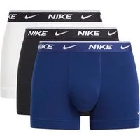 Nike Underwear Trunk TRUNK 3PK (Packung, 3-St., 3er) mit farbigem NIKE Logo-Elastikbund