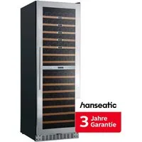 Hanseatic Weinkühlschrank HWC171FCIA, für 171 Standardflaschen á 0,75l,inkl. 3 Jahre Herstellergarantie