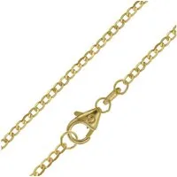 trendor Panzerkette Panzerkette 585 Gold / 14 Karat Weitpanzer-Collier 1,6 mm