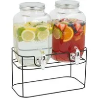 CUISINE ELEGANCE Getränkespender Cuisine Elegance DoppelSpender 2x 4L