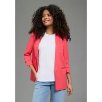 Laura Scott Longblazer mit gerafften Ärmeln