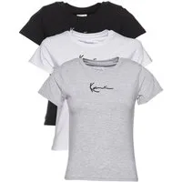 Karl Kani T-Shirt Karl Kani Damen Small Signature 3-Pack Essential Tight Tee (1-tlg)
