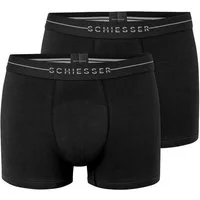 Schiesser Trunk Cotton Flex (2-St) unterhose männer boxershort