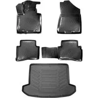 fussmattenprofi.com Auto-Fußmatten 3D Auto Gummimatten & Kofferraumwanne für Hyundai Tucson 3 2015-2020