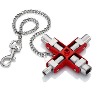 KNIPEX Universal-Schlüssel für gängige Schränke und Absperrsysteme 90 mm - 001106
