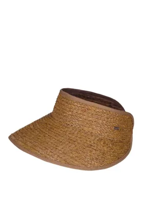 Barts - Sonnenblende aus Raffia Beige - Gr. - OS