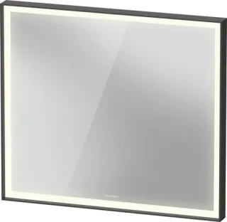 Duravit L-Cube Spiegel Graphit Aluminium Matt 800x67x700 mm - LC7381049490100 LC7381049490100