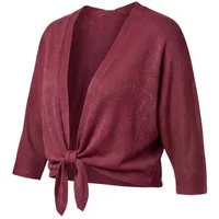 OriginalYou Bolero Cardigan Damen Feinstrick Jacke zum Binden 3/4 Arm Passend für 38/40 (relaxed), 42/44 (regular)