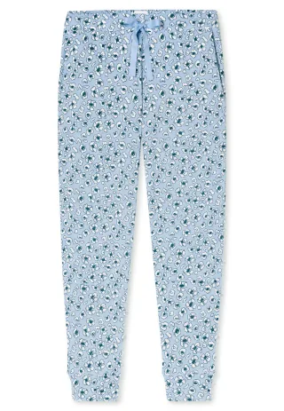SCHIESSER - Hose lang hellblau - Gr. - 40