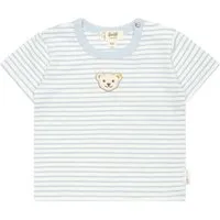 Steiff T-Shirt T-Shirt kurzarm GOTS Baby Wellness mit Teddykopf