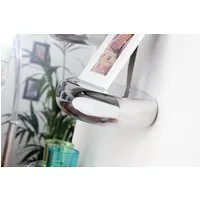 riess-ambiente Wandregal TEAR 40cm silber, im Modern Design