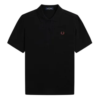 Fred Perry G6000 Schwarzes Polohemd