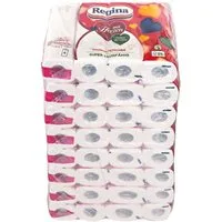 REGINA Papierküchenrolle (32-St), 3-lagig, weiß mit Dekor, 43 Blatt/Rolle (8x 4 Rollen)