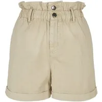 URBAN CLASSICS Stoffhose Urban Classics Damen Ladies Paperbag Shorts (1-tlg)