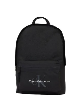 Calvin Klein - Runder Logo-Rucksack schwarz - Gr. - OS