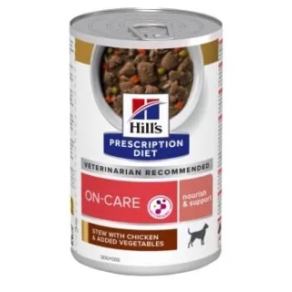 Hill's Prescription Diet ON-Care mit Huhn und zugefügtem Gemüse, Ragout 48x354 g