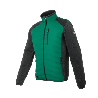 KÜBLER PULSE TECH Hybridjacke moosgrün/dunkelgrau M - 1342 5201 02-6598-M