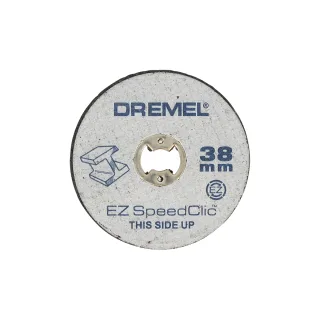 DREMEL SC456 EZ SpeedClic Metall-Trennscheiben Ø 38,0 mm (5 Stück) - 2615S456JC