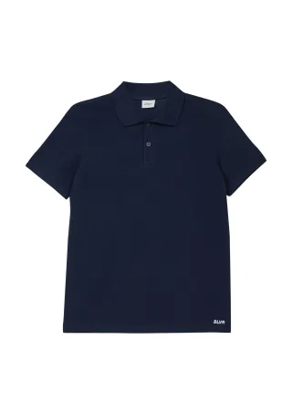 s.Oliver - Polo-Shirt blau - Gr. - 140