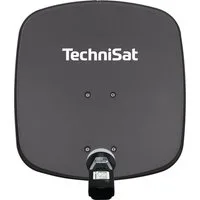 TechniSat DIGIDISH 45 mit Satfinder V/H-LNB Sat-Spiegel (45 cm, Aluminium, Single-LNB mit Satfinder, für 1 Teilnehmer, inkl. Wandhalterung)