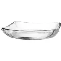 LEONARDO Schale PIAZZA, Teller ca. 20 cm, 4er-Set, Glas, (Set, 4-tlg), spülmaschinengeeignet
