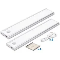Aigostar LED Unterbauleuchte LED Schrankbeleuchtung mit einstellbarer Helligkeit & Farbtemperatur