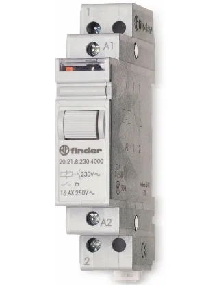 FINDER Stromstoß-Schalter 16 A, 12 V, 20.21.9.012.4000