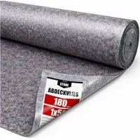 STONE Malervlies Abdeckvlies 180 g/m² 50 m Rolle – Schutzvlies für Boden & Renovierung, 180 g/m² Malervlies Rolle – rutschfest & saugstark - 1 m x 50 m