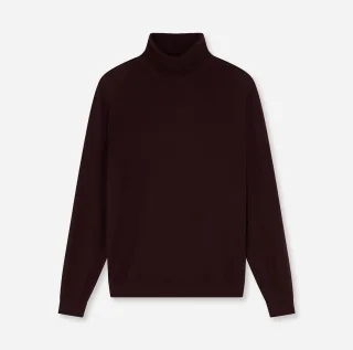 OLYMP - Rolli-Pullover Merino 7806 bordeaux - Gr. - M