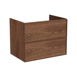 VitrA New Metropole Edge Waschtischunterschrank mit 2 Vollauszügen 78 x 52 x 60 cm (BxTxH),67370 67370