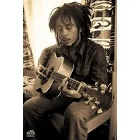 PYRAMID Poster Bob Marley Poster Gitarre 61 x 91,5 cm