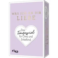 Riva Spiel Was ich an dir liebe - Das Fragespiel für Oma und Enkelkind