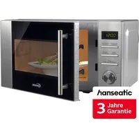 Hanseatic Mikrowelle 656920, Grill, 20 l, inkl. 3 Jahre Herstellergarantie