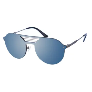 Unisex NEW LOURENZO Oval geformte Nylon Sonnenbrille
