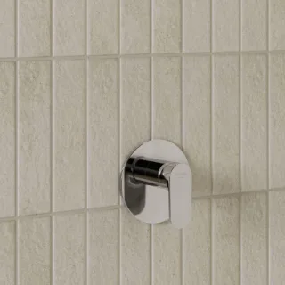 Kludi X1 Duscharmatur 327550575 Unterputz, Feinbau-Set mit Funktionseinheit, Ø 150 mm, chrom