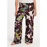 YOEK Bootcuthose Damen Hose mit Druck
