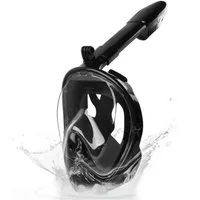 Athlix Taucherbrille Schnorchelmaske Anti-Leak Vollgesichts Unterwasser Maske, Kein Beschlagen, 180 Grad Weitwinkel Sicht, GoPro Halterung