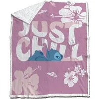 Wohndecke Disney Lilo und Stitch Coral Decke warme Kuscheldecke 130x170 cm, Disney