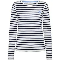 FREEQUENT Langarmshirt FQFAMILA-TEE im Streifen-Design