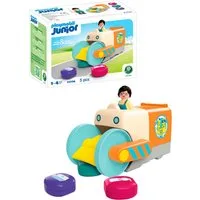 Playmobil® Spaßiges Müllsammelfahrzeug (71774), Junior Konstruktions-Spielset, (5 St), Made in Europe