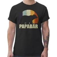 Shirtracer T-Shirt Papa Bär Papa Bear Vatertag Geschenk für Papa