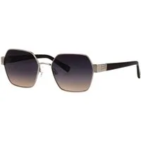 BRENDEL eyewear Sonnenbrille Modell 905065 Form Hexagon, Logoschriftzug auf Bügel, Metallfassung