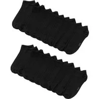 bonprix Sneakersocken (Packung, 20-Paar) im praktischen Multipack, hoher Baumwollanteil, mit Elasthan
