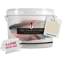 A.S. Création Wand- und Deckenfarbe Seidenmatt Innenfarbe THE COLOR KITCHEN, für Wohnzimmer Schlafzimmer Flur Küche, versch. Beigetöne